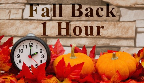 fall back  dst ends