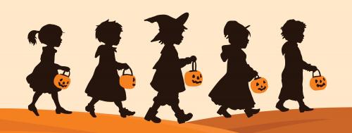 Halloween children