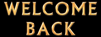 Welcome back